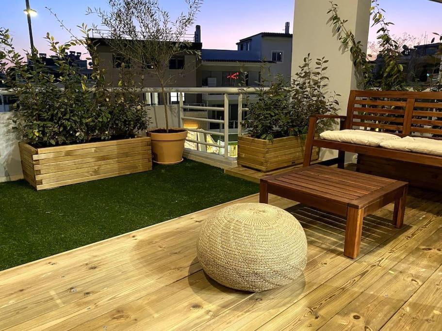 Spacious And Sunkissed 3Br & 2 Bathrooms Apartment Athen Exterior foto